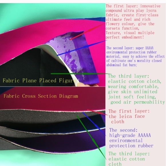 Black body shaper waist trimmer hook latch - Picture 7 of 7